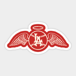 Vintage Los Angeles Angels by Buck Tee Sticker